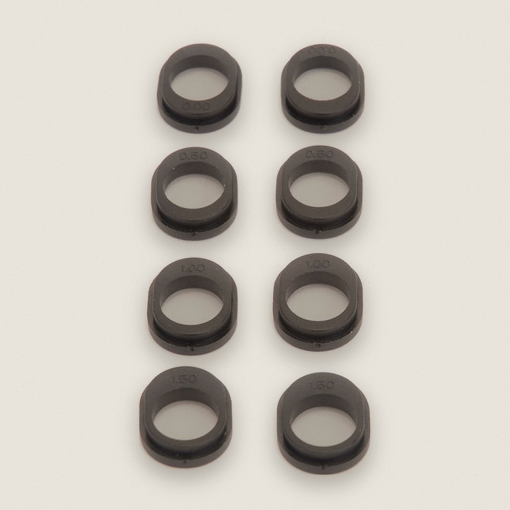 Ride Height Adjusters, 0.00-1.50, 4 Pairs, for E1-E4 Icon - Schumacher