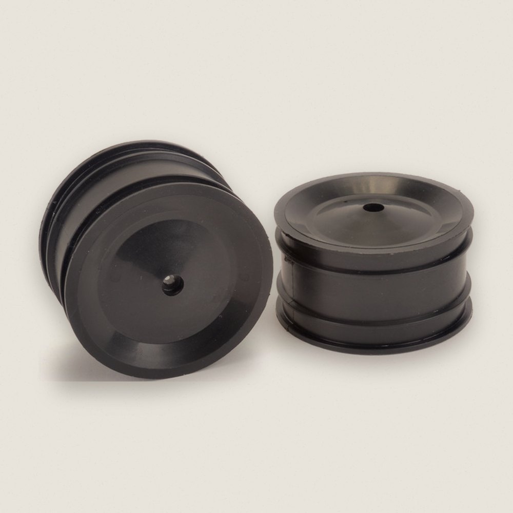Rear Wheel, Black, Pair for CAT XLS - Schumacher