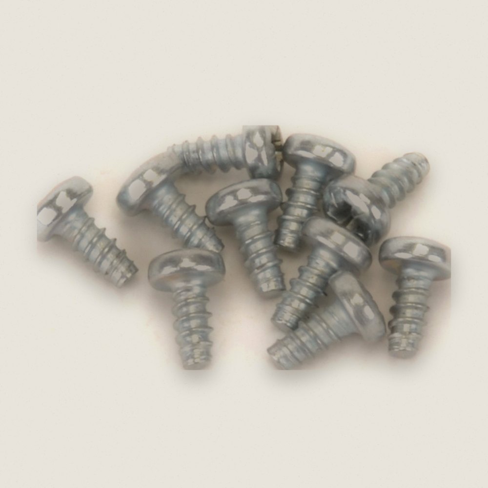 No 4 x 1/4 Pan Head Screws, Speed Pack, Pack of 10 - Schumacher