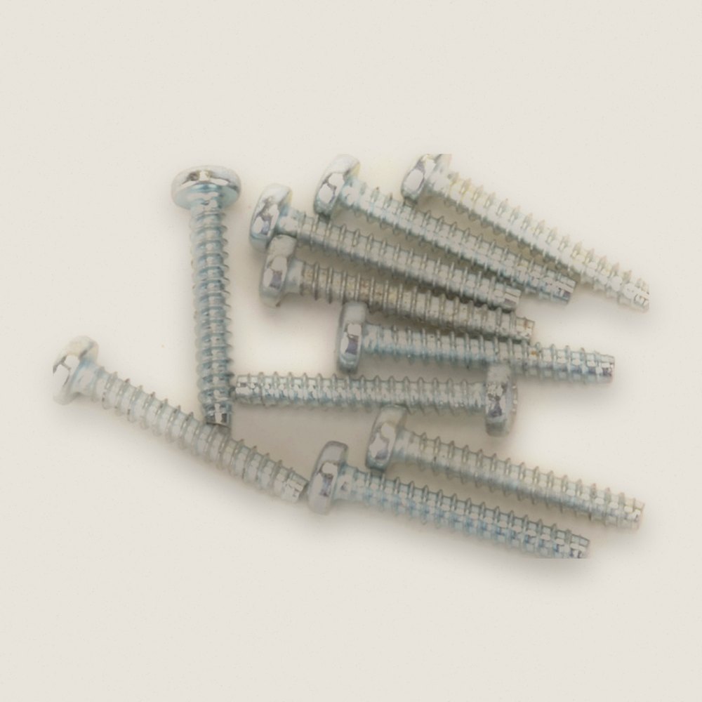 No 4 x 3/4 Pan Head Screws, Speed Pack, Pack of 10 - Schumacher