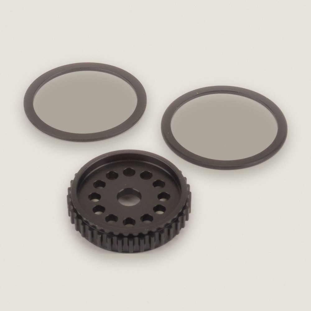 Pro Front Diff Pulley and Fences for CAT XLS - Schumacher