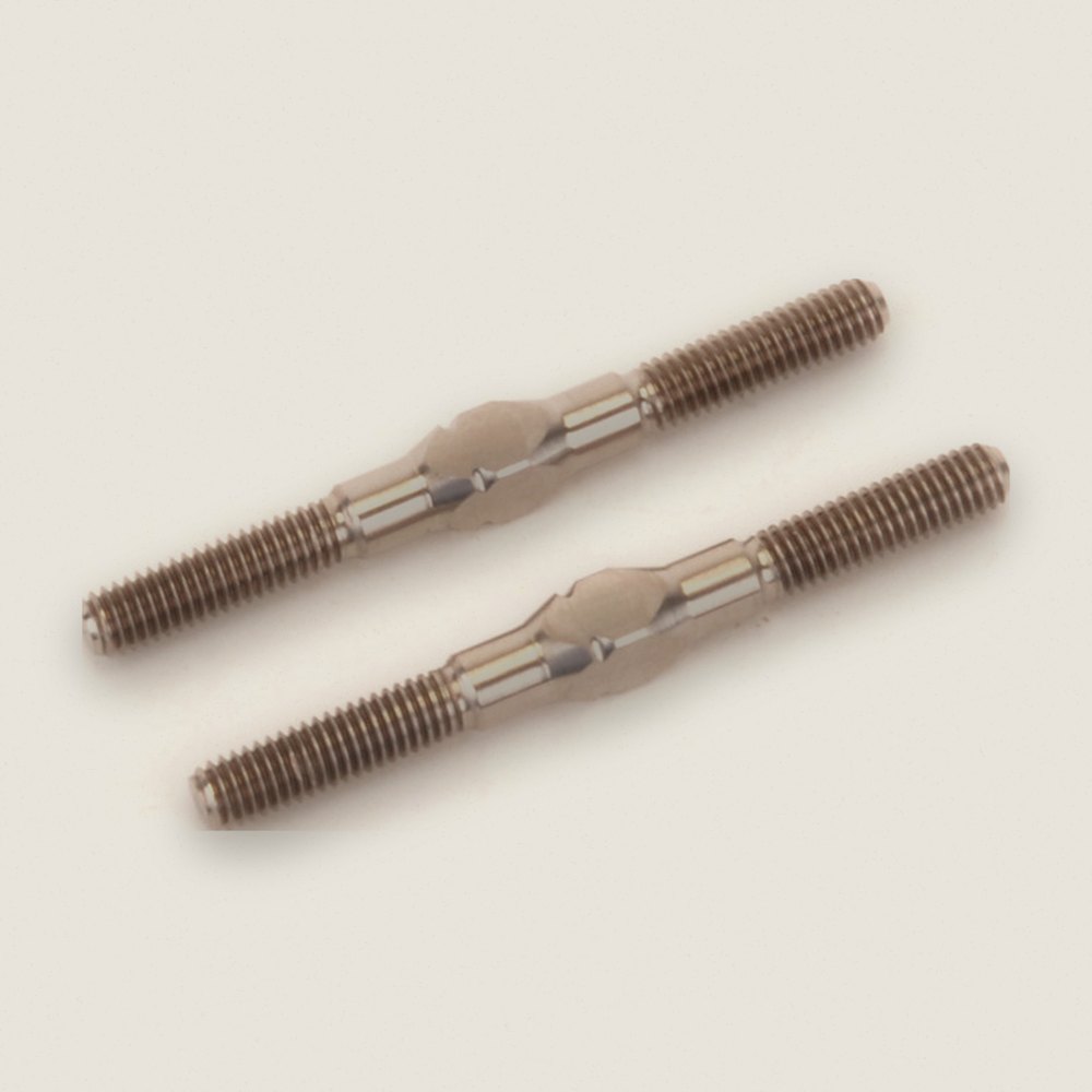 Titanium Turnbuckles, 35mm, Silver, Pair - Schumacher