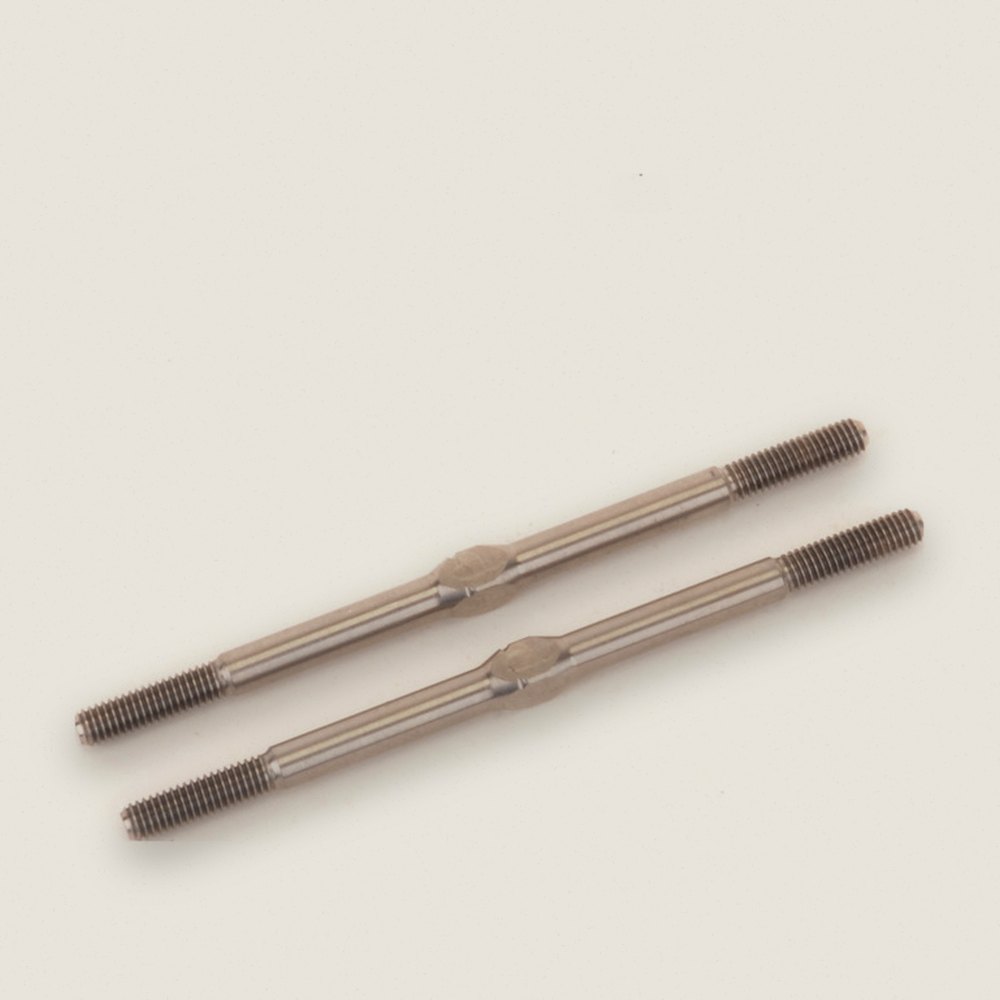 Titanium Turnbuckles, 60mm, Silver, Pair - Schumacher