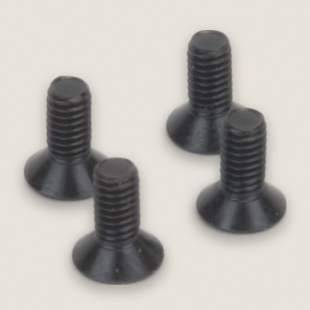 M2.5 x 6 Countersunk Screws, Speed Pack, Pack of 4 - Schumacher