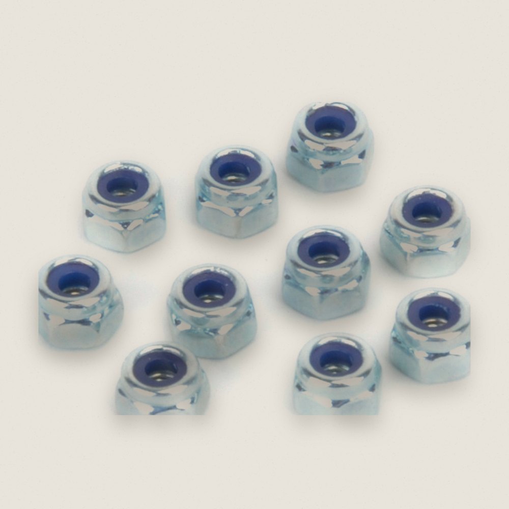 M2.5 Nyloc Nuts, Speed Pack, Pack of 10 - Schumacher