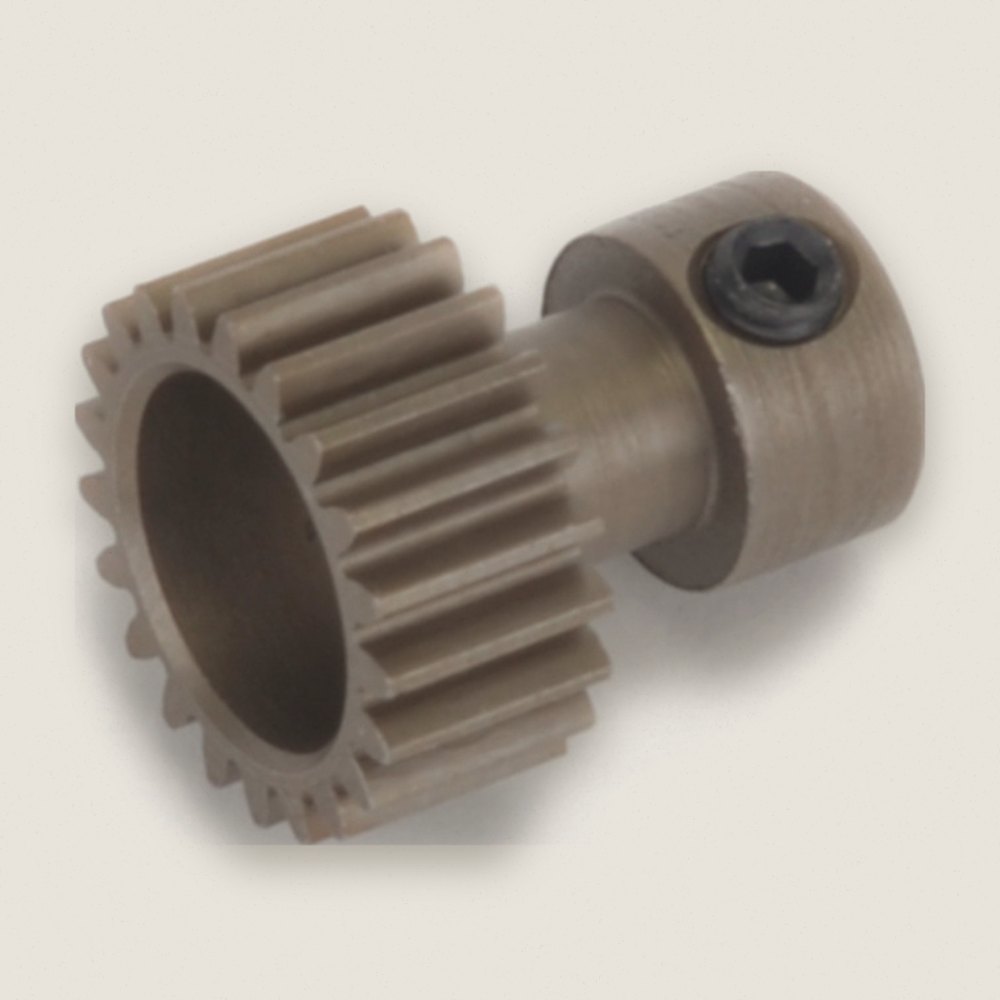 Pinion Gear, Long Boss Steel, 48dp, 21T - Schumacher