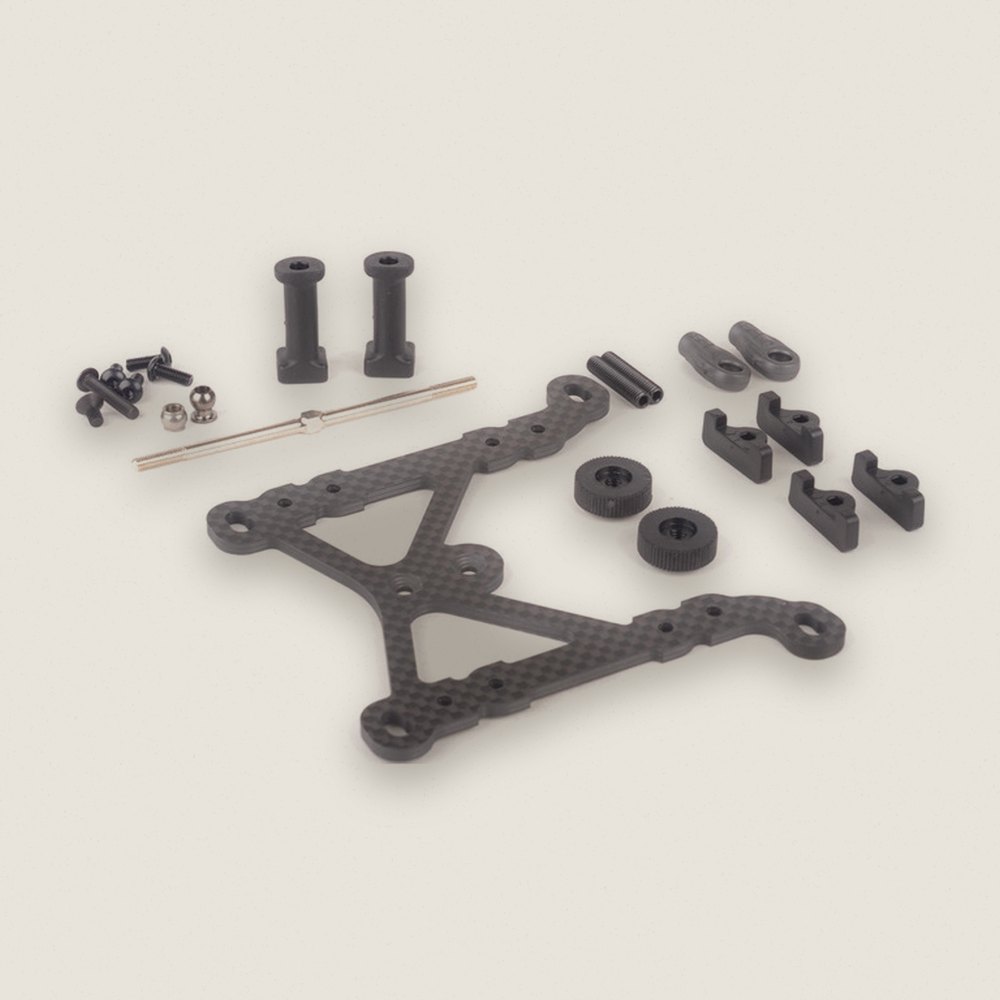 Carbon Fiber X-Brace Conversion for Cougar-Laydown - Schumacher