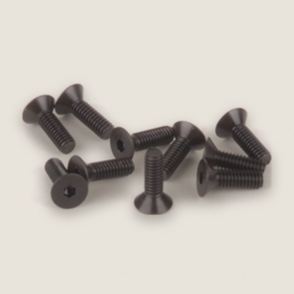 M2.5x8 Countersunk Head Screws, Speed Pack of 10 - Schumacher