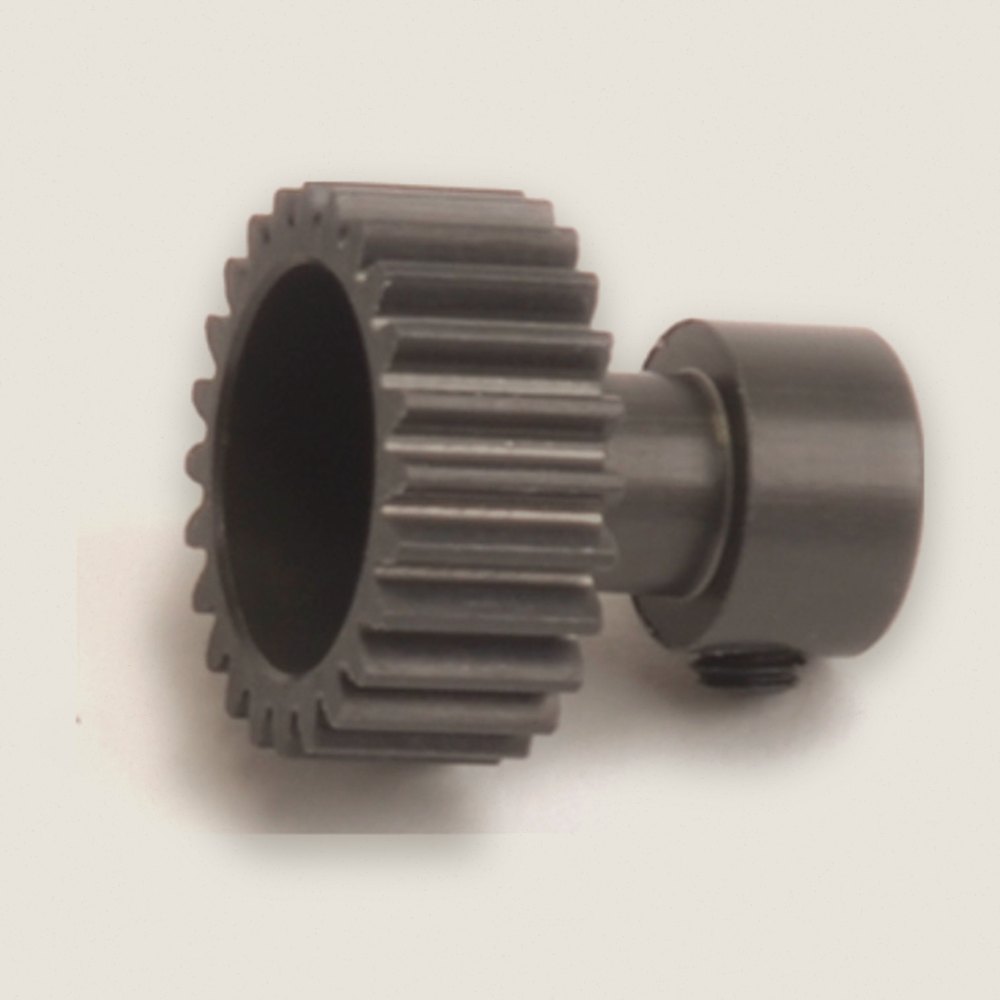 Pinion Gear, 24T, 48DP, Long Boss Hard Alloy - Schumacher