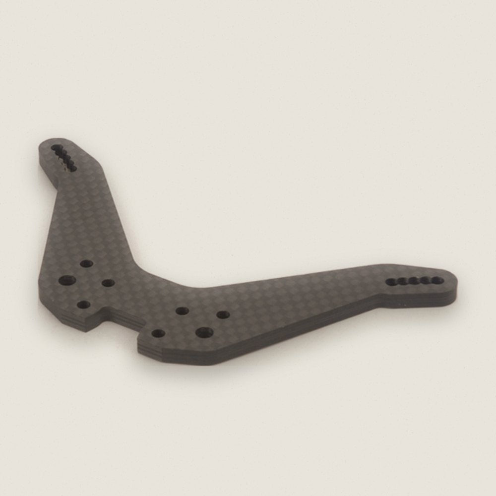Rear Shock Mount, Carbon Fiber for Storm ST - Schumacher