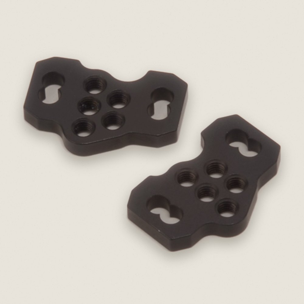Rear Hub Plate, Aluminum, Pair for L1r - Schumacher