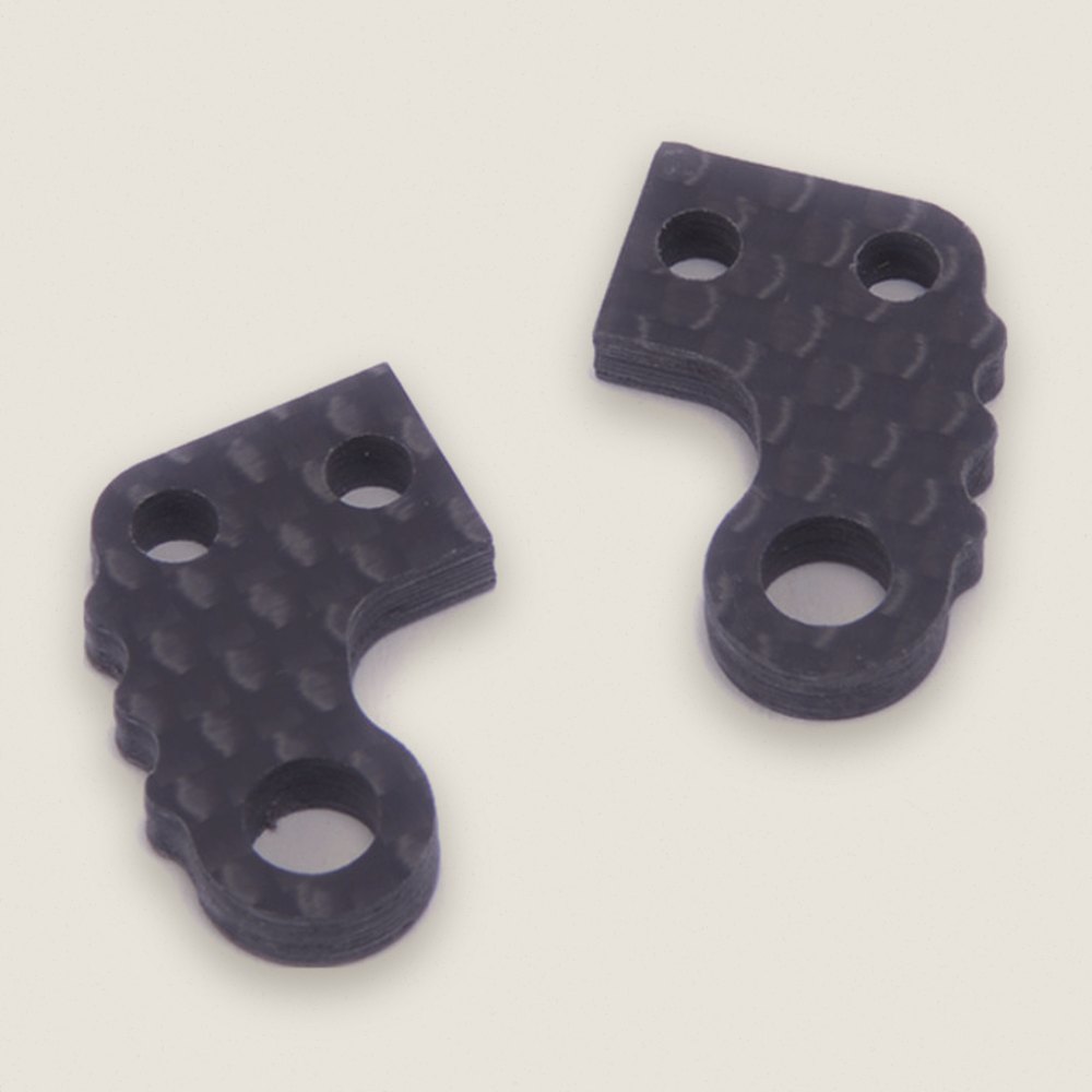 Steering Arm, Carbon Fiber, 3 Dot, Pair for L1R - Schumacher