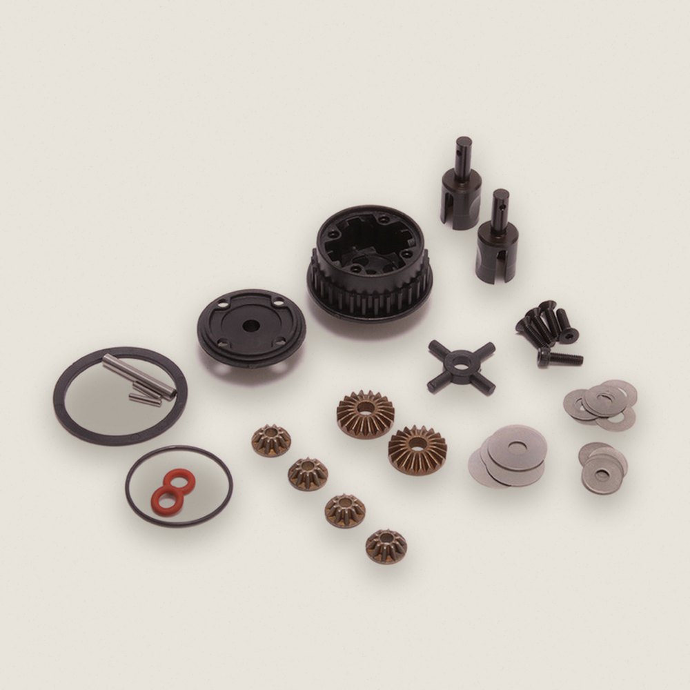 Rear Gear Diff Complete V2 for L1R - Schumacher