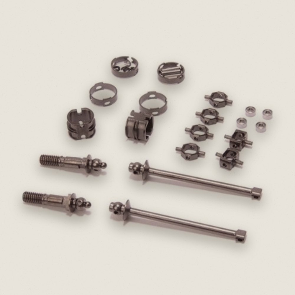 Driveshaft, Front Double Joint for Mi9 (Pair) - Schumacher