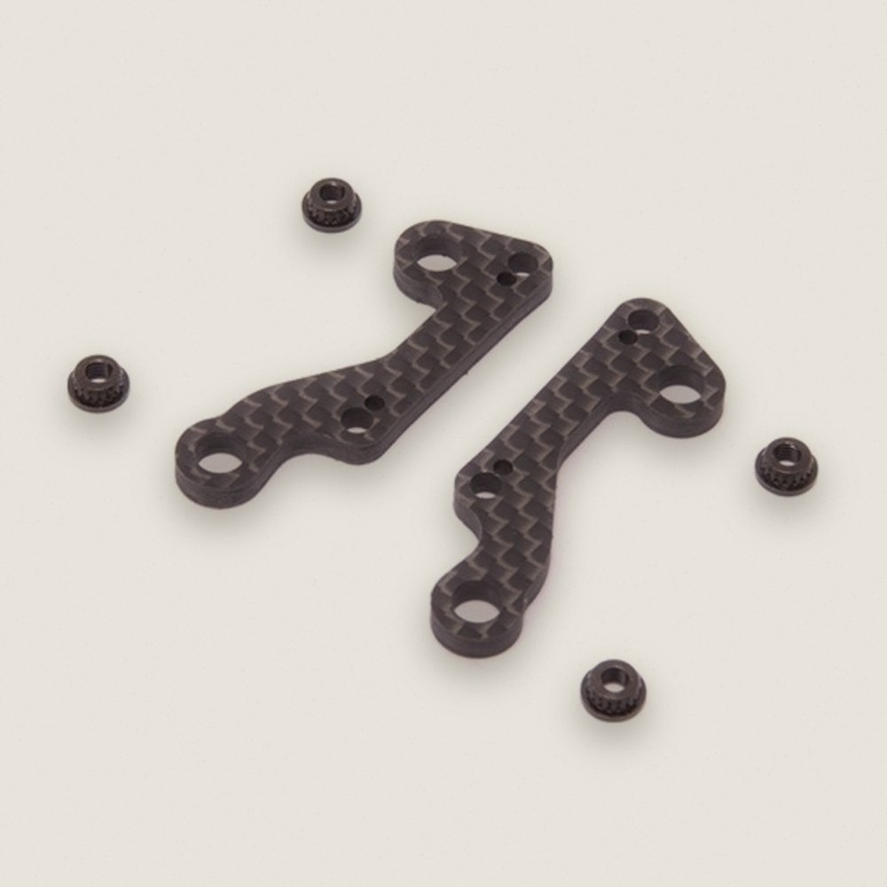 Link Mount, Front Carbon Fiber for Mi9 (Pair) - Schumacher
