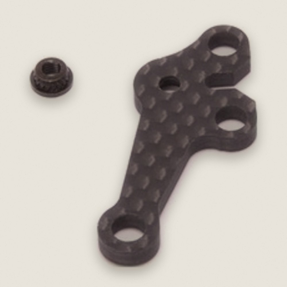 Steering Arm, Rear Right Carbon Fiber for Mi9 - Schumacher
