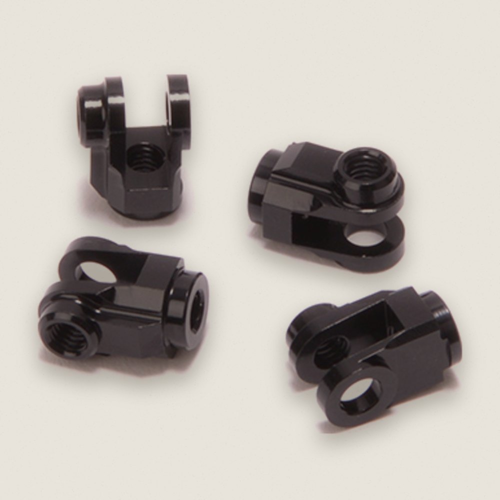 Lower Shock Mount, Alloy for Mi9 (Pack of 4) - Schumacher