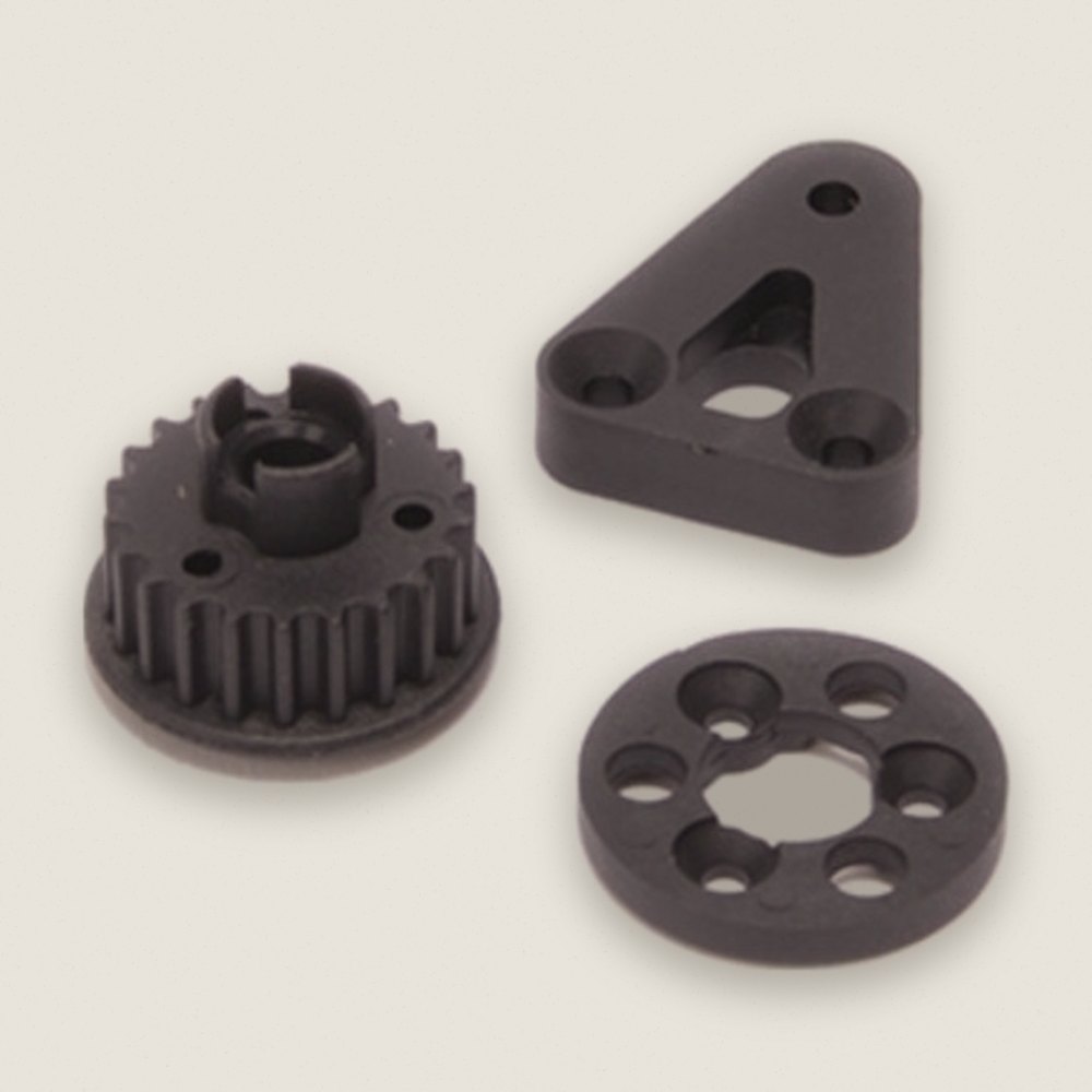 Layshaft Mount and Pulley Set, Neon - Schumacher