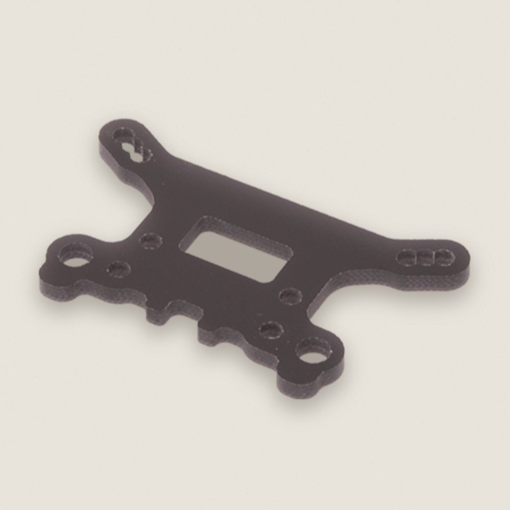 S2 Front Shock Mount, Neon - Schumacher