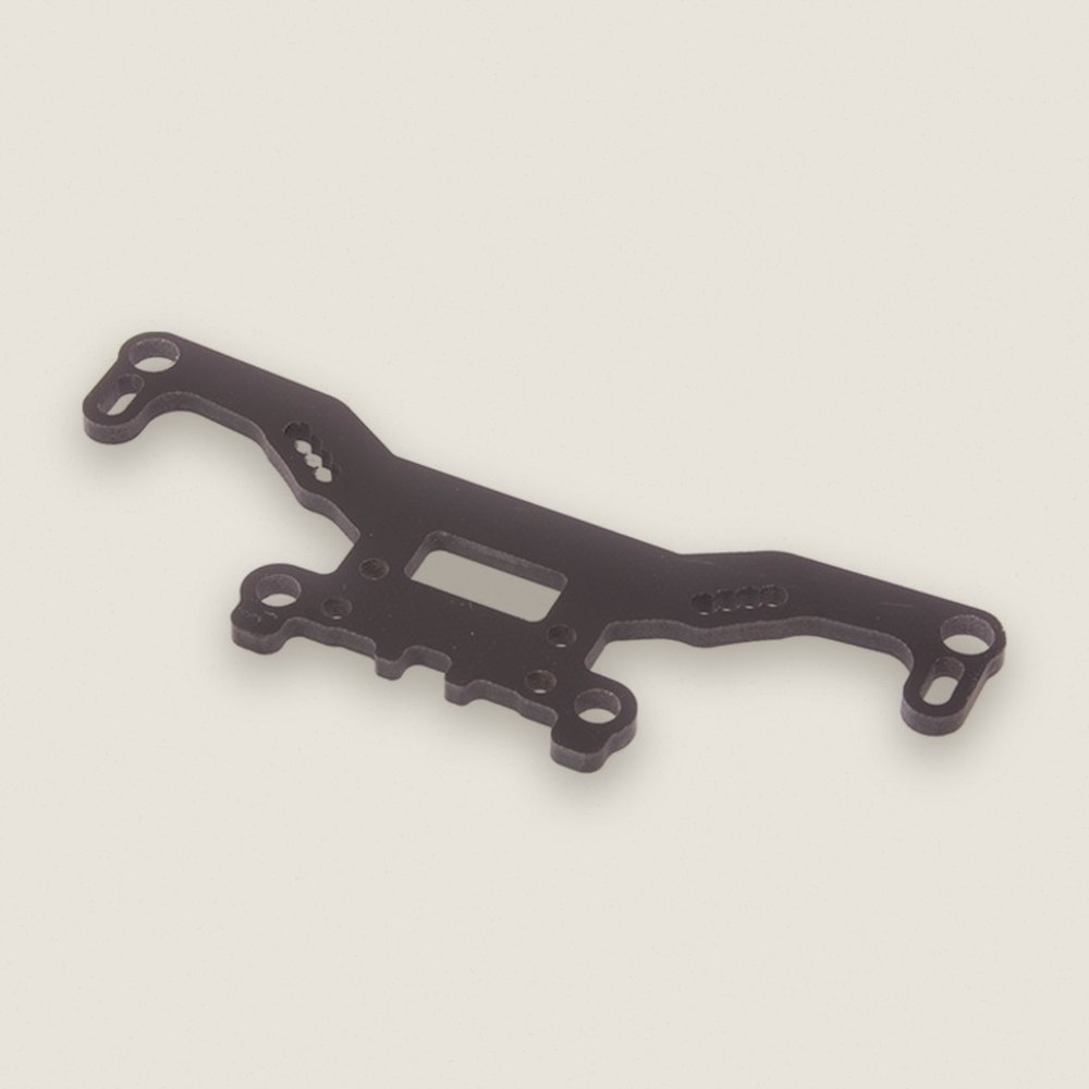 S2 Rear Shock Mount, Neon - Schumacher