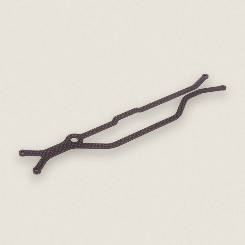 Carbon Fiber Topdeck, 1.6mm, Neon - Schumacher