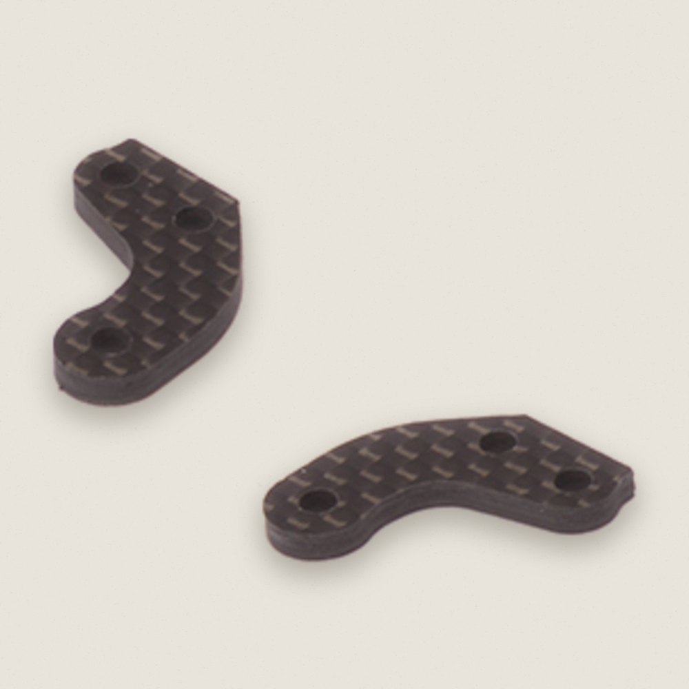 Carbon Fiber Rear Toe Arm, Pair, Neon - Schumacher