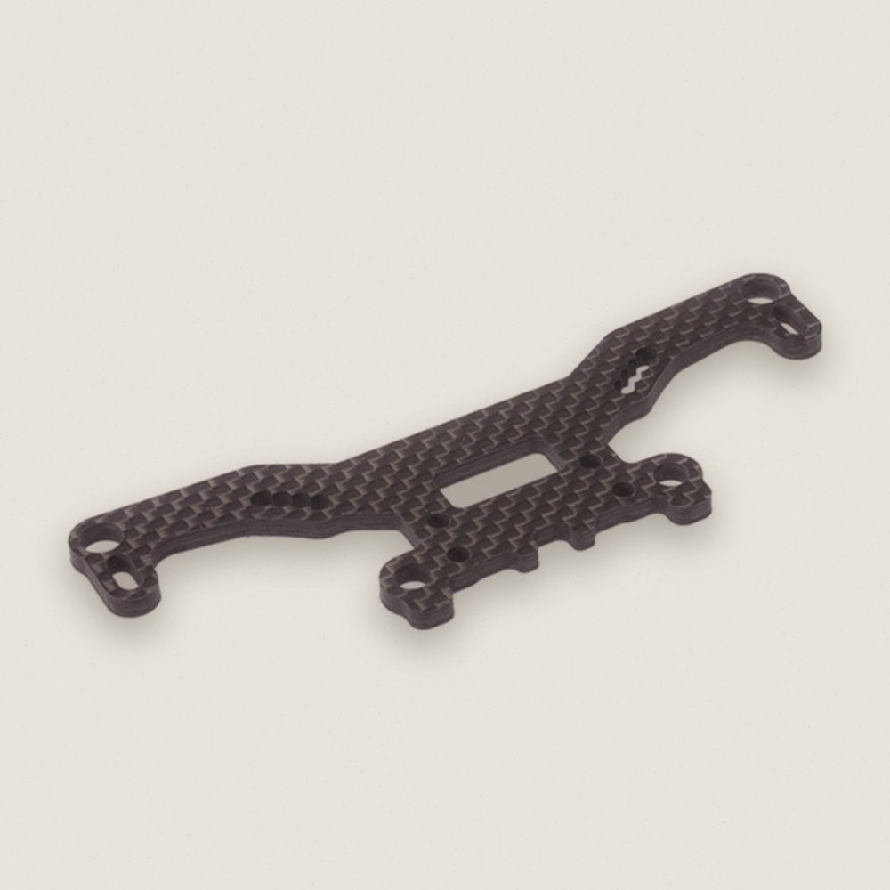 Carbon Fiber Rear Shock Mount, Neon - Schumacher