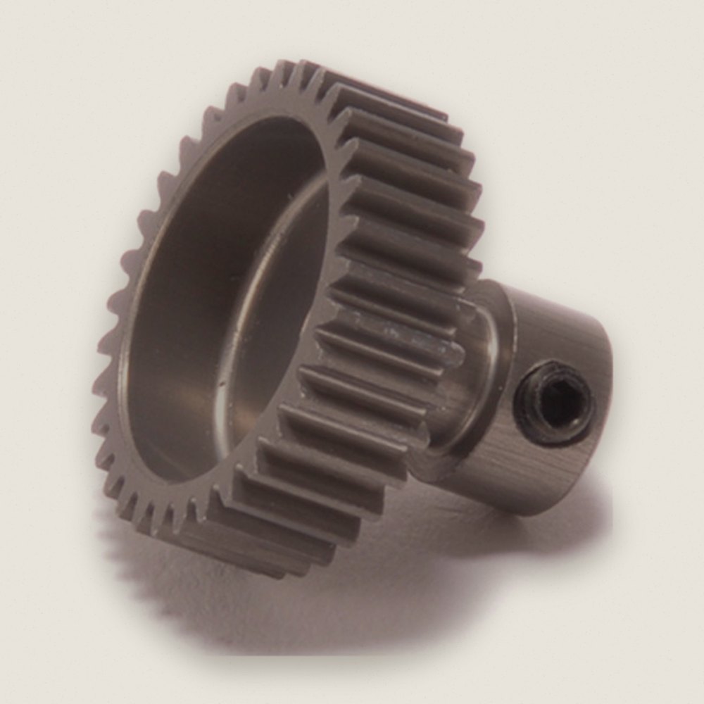 Pinion Gear, 38T 48DP Long Boss Hard Alloy - Schumacher