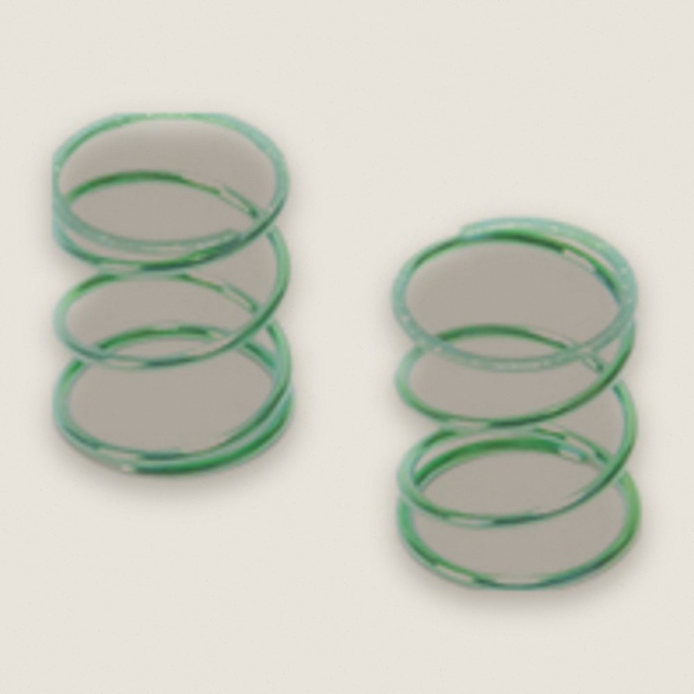 Front Spring, Green 0.9N/mm (Pair) for Eclipse 6 - Schumacher