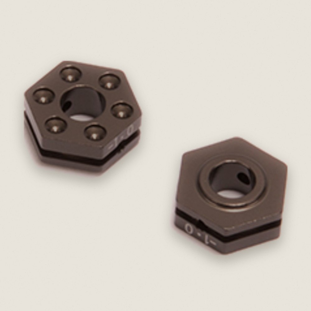alum Wheel Hex 5mm (-1) (pr) - CAT PB