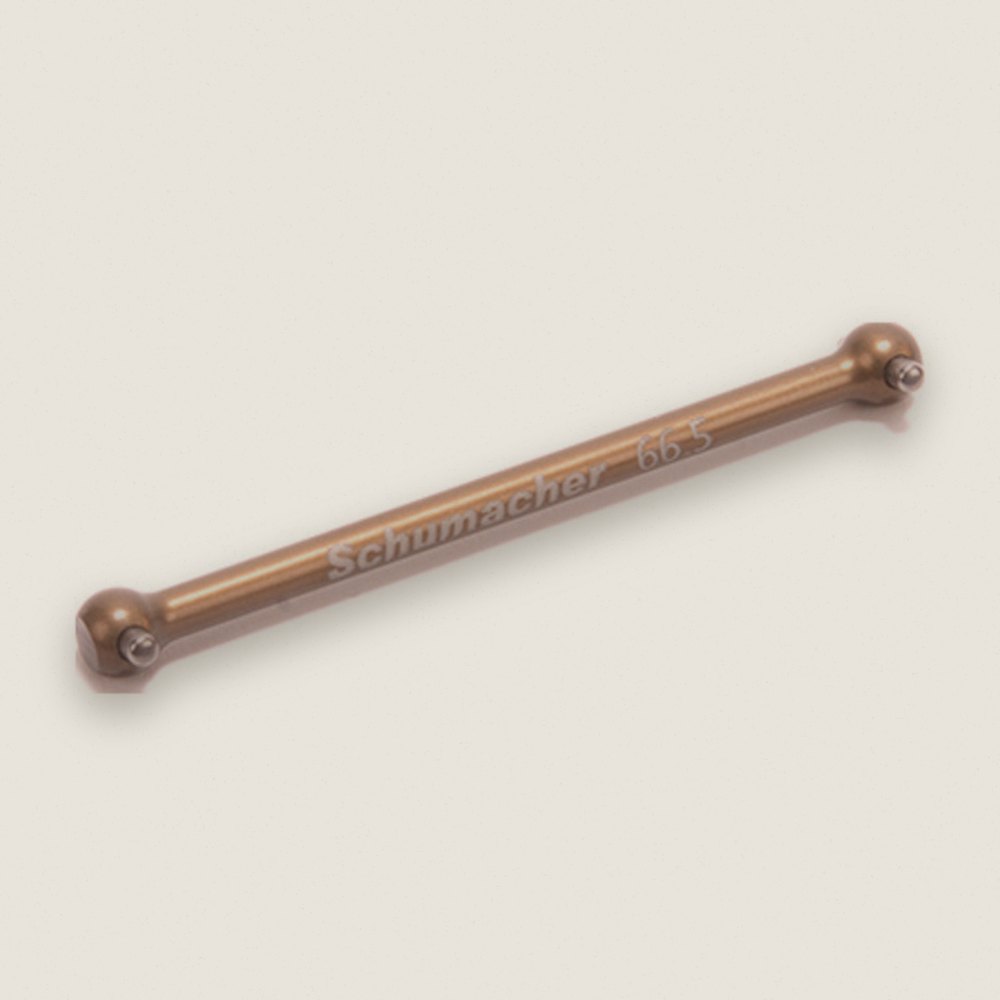 alum Front Centre Driveshaft (66.5) -Diff- CAT PB