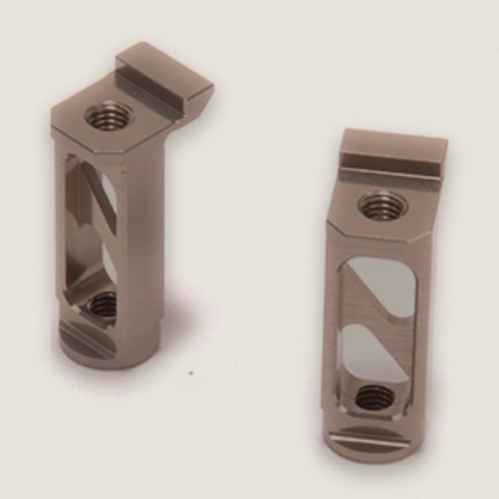 LiPo Posts, Aluminum, Pair - Schumacher CAT PB