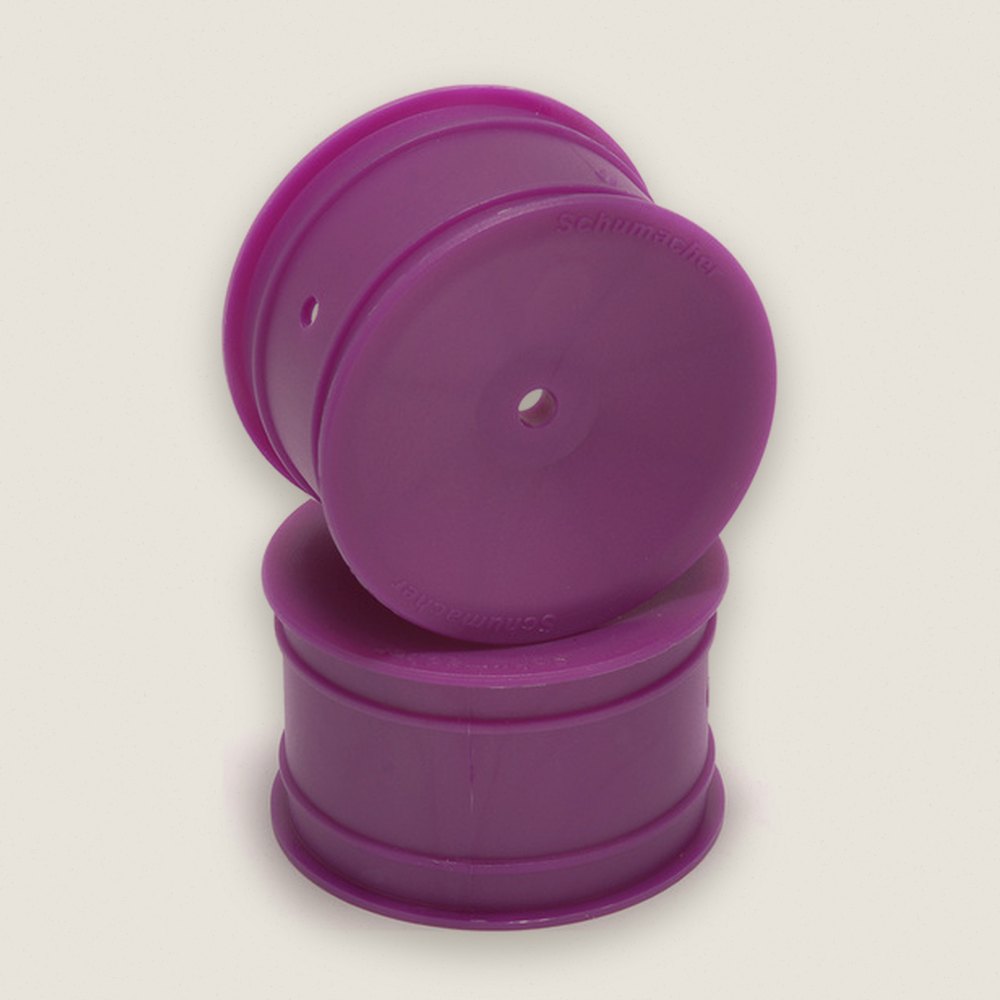 Wheel; 12mm Hex - Rear - Purple - Offroad - pair