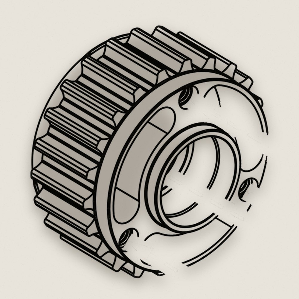 Layshaft Pulley, for Mi10 - Schumacher