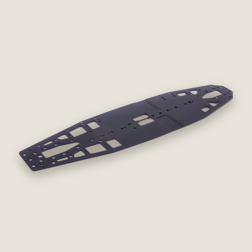 Chassis, Steel 1.2mm, for Mi10 - Schumacher