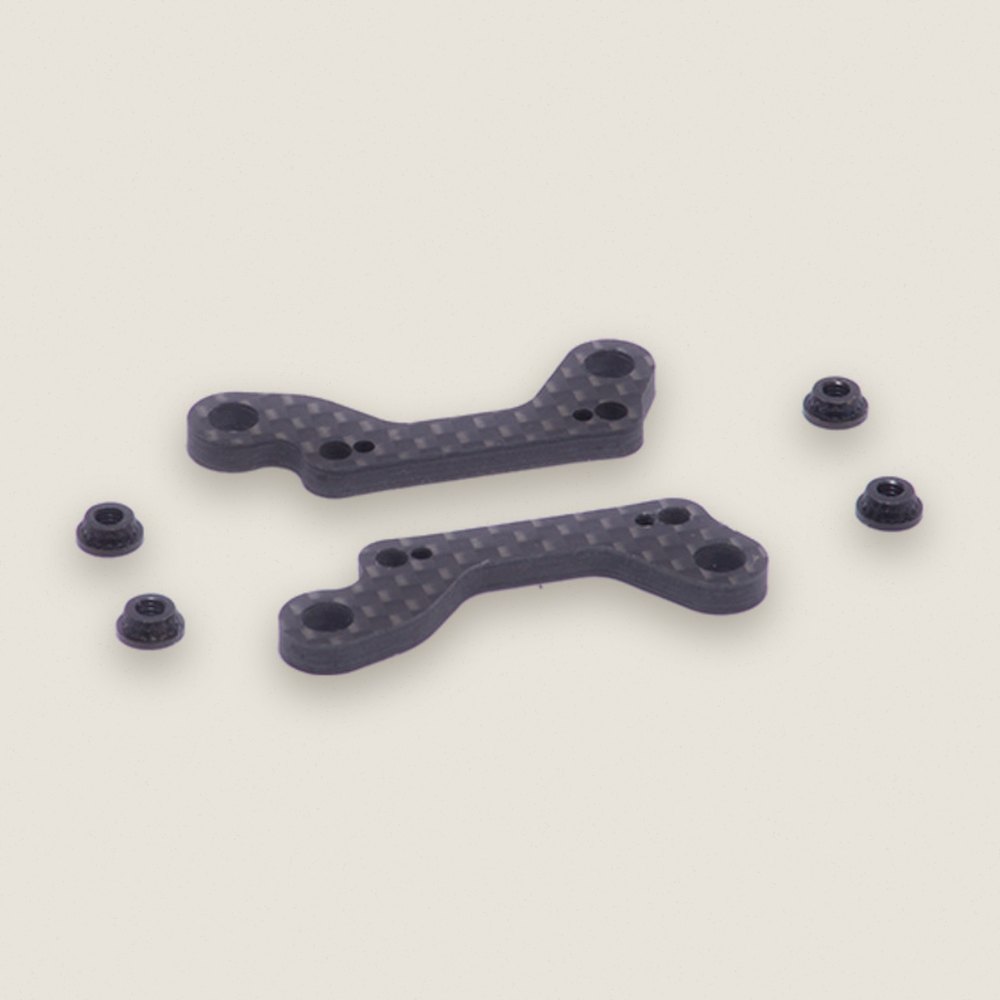 Rear Link Mount, Carbon Fiber, Pair, for Mi10 - Schumacher
