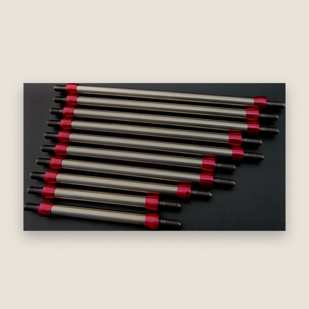 Linkage Kit, Titanium for Axial Scx Ii (10) - Hot Racing