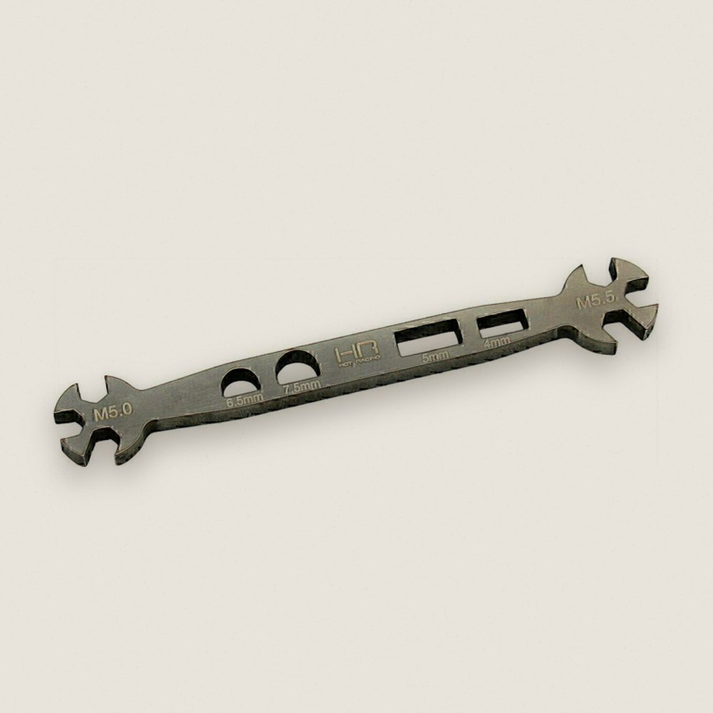 Turnbuckle Wrench, Stainless Steel 5 & 5.5mm - Hot Racing