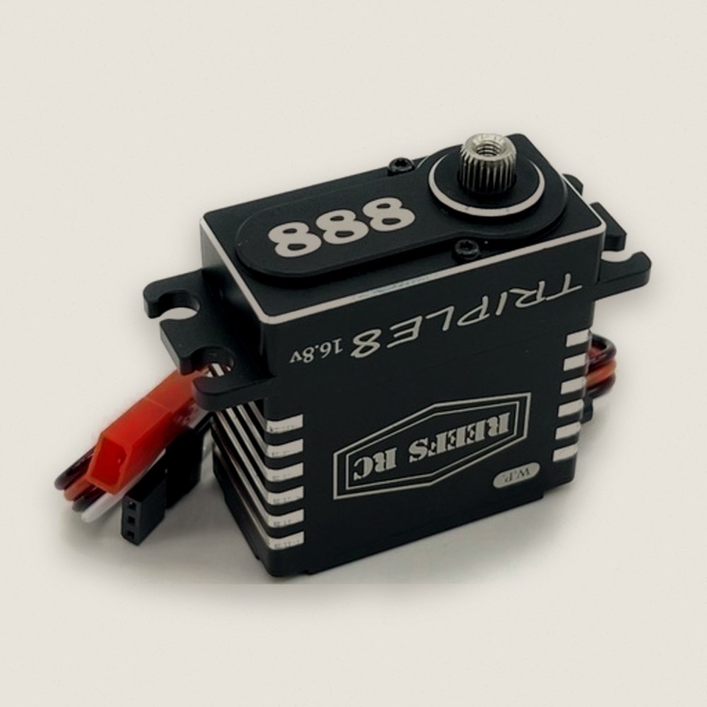 Brushless Servo, Triple8 16.8v High Torque High Speed with 4s Conne - Reefs RC