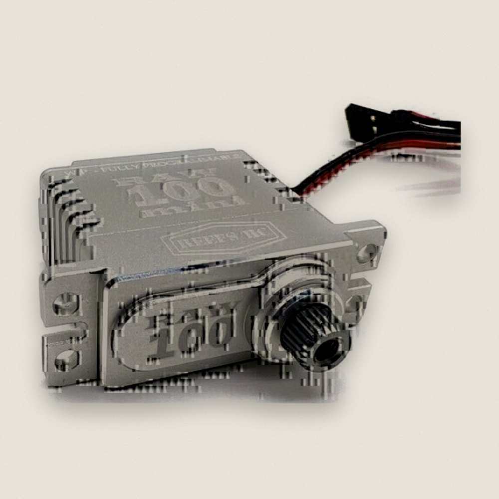 Mini Servo, Raw 100, Programmable - Reefs RC