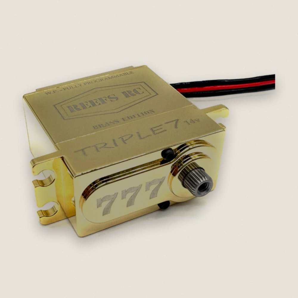 Brass Edition Programmable Servo, Triple7 - Reefs RC