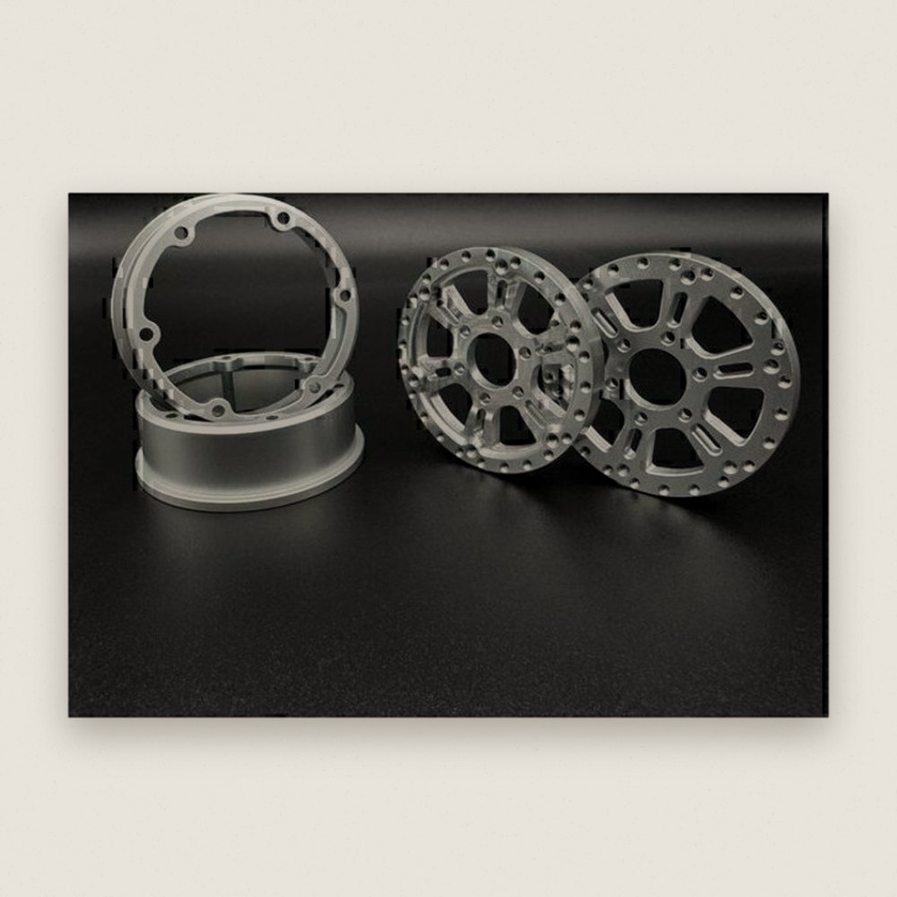 Blades 1.9 Beadlock Wheels W/ Reef Hubs & Rings 2pk