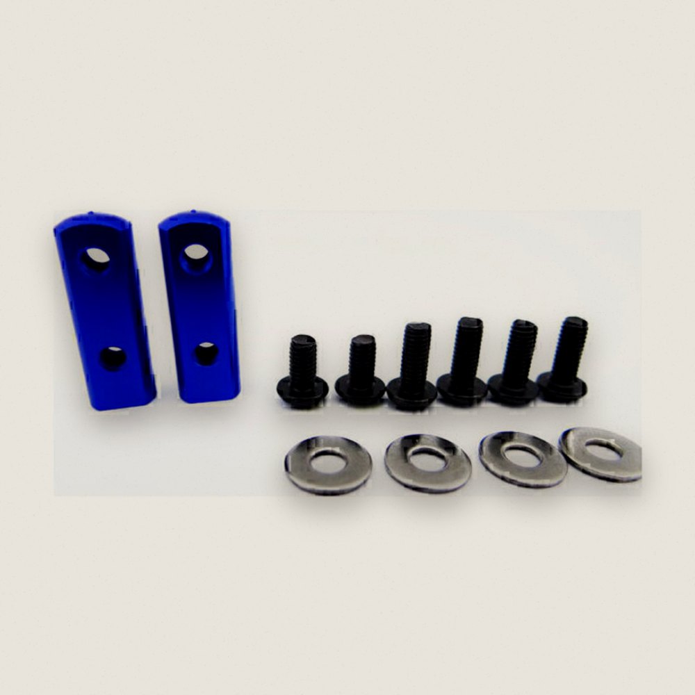 90 Degree Universal Servo Mount - Blue