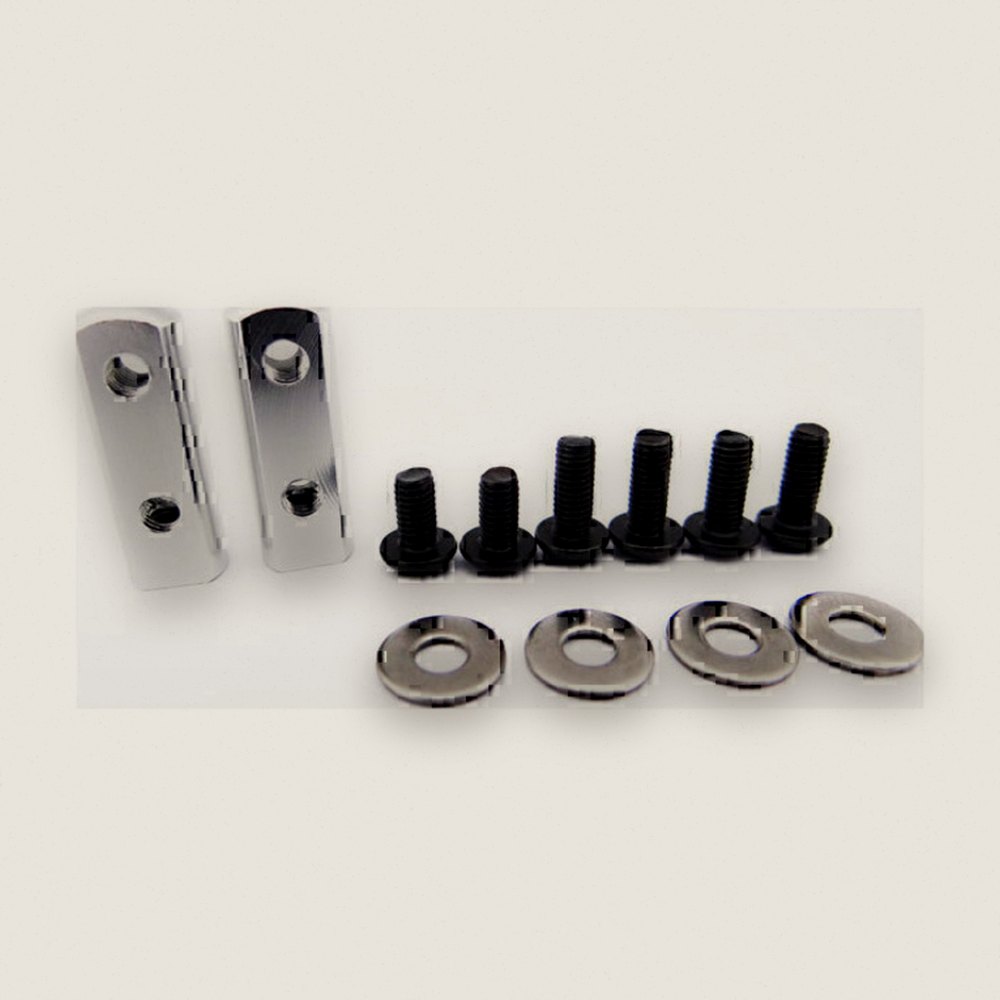 90 Degree Universal Servo Mount - Silver