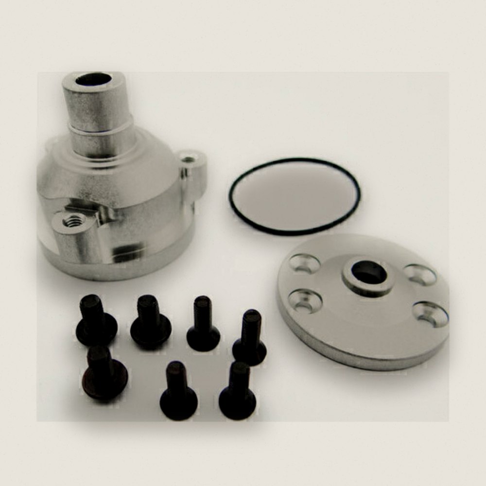 Center Differential Case, Aluminum for Slash/Stampede/Rally/Telluride - Hot Racing