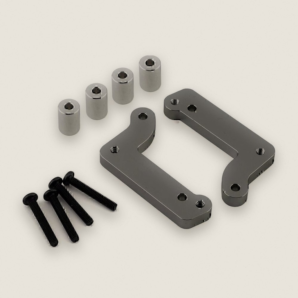 Gunmetal Wheelie Bar Adapter