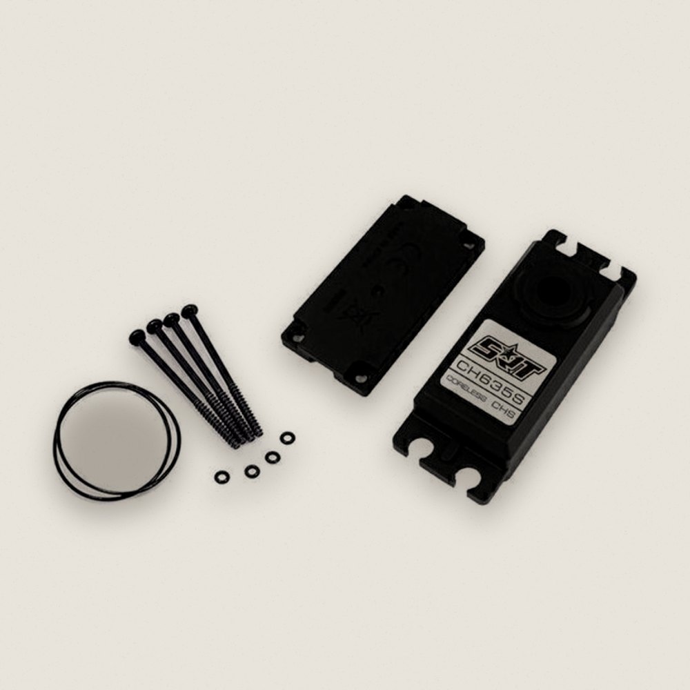 Servo Case, Top and Bottom, Ch635s - SRT-RC
