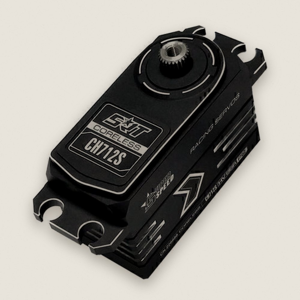 Coreless Digital Servo, Low-Profile High-Voltage, .049sec / 175.0oz @ 8.4v - SRT-RC