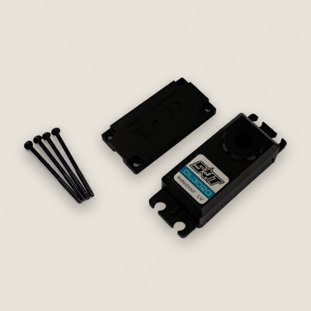Servo Case, Top and Bottom, Dl3020 - SRT-RC