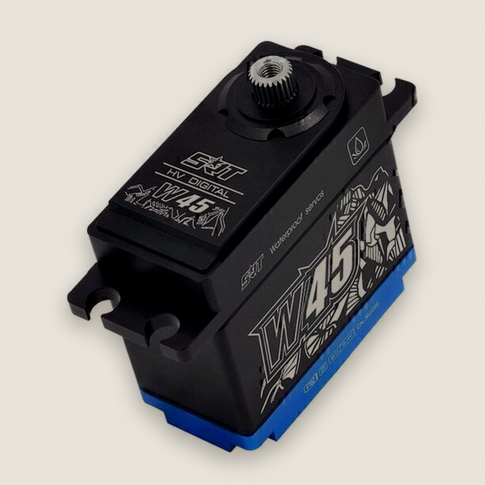 Coreless Waterproof Servo, Standard High-Voltage, .18sec / 624.9oz @ 8.4v - SRT-RC
